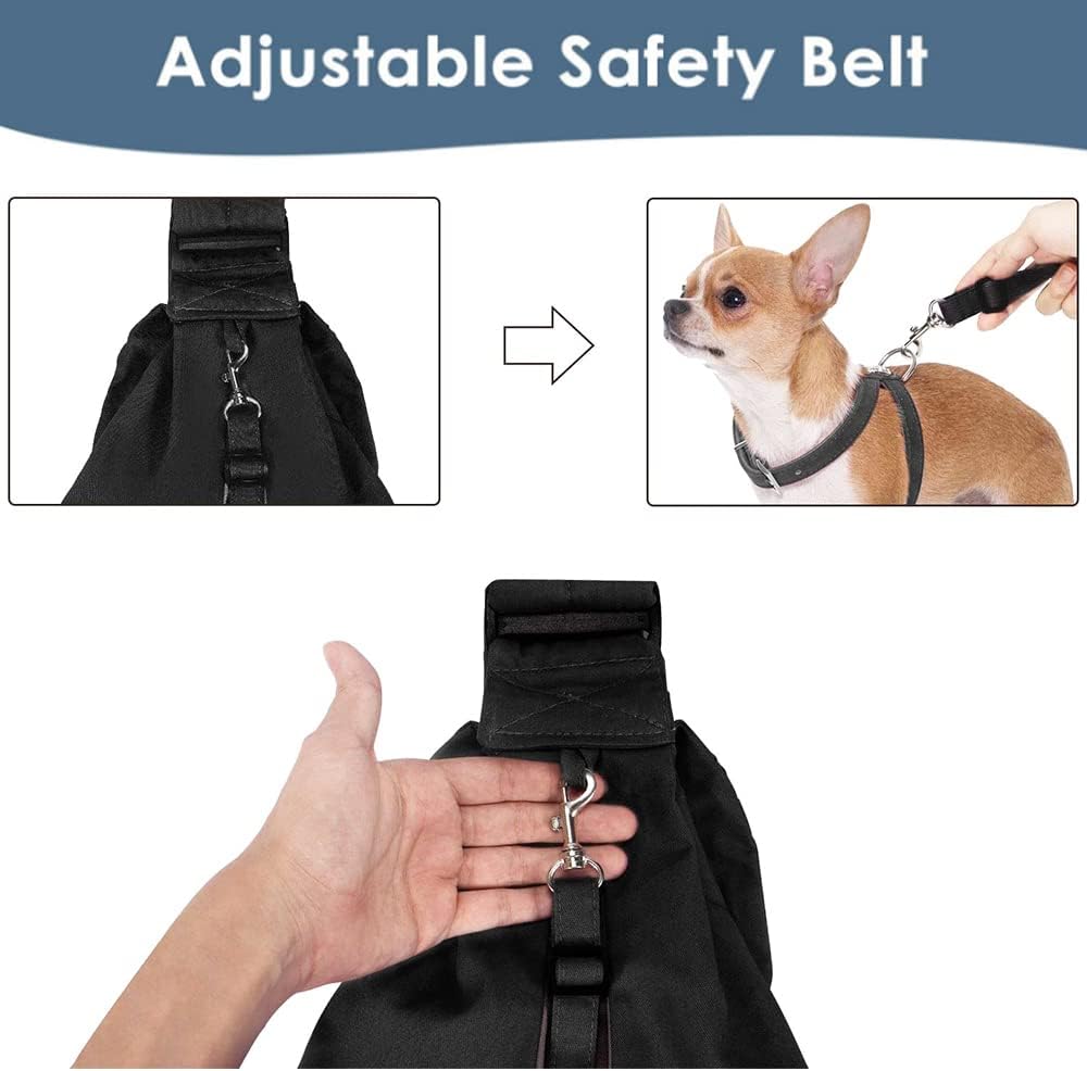 Lukovee pet carrier safety hook and collar attachment