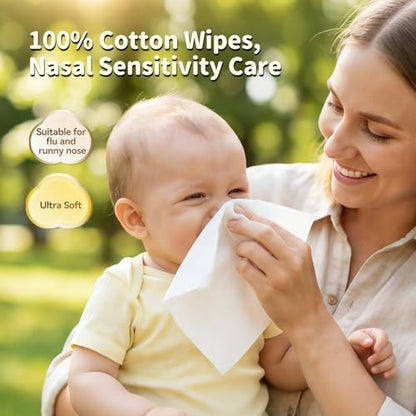 Winner cotton tissues used for gentle baby care