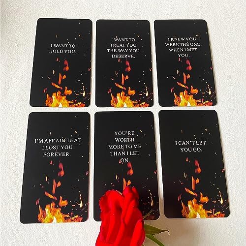 Authentic imported Burning Heart Love Oracle cards set