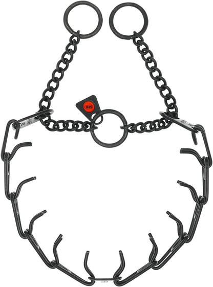 Herm Sprenger pinch collar showing German engineering detail
