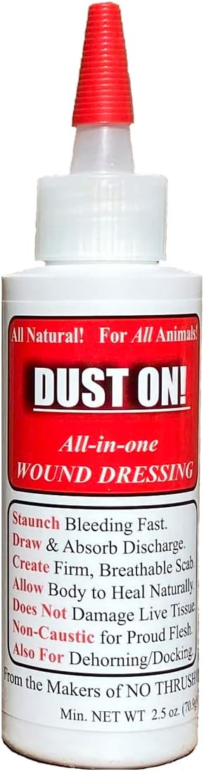 Four Oaks Farm Ventures Dust On All In One Wound Dressing front view