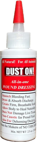 Four Oaks Farm Ventures Dust On All In One Wound Dressing front view