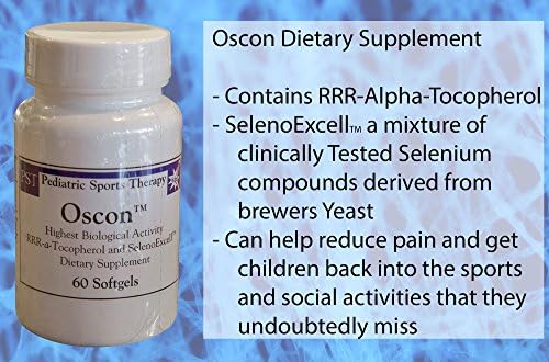 Authentic OSCON RRR alpha tocopherol vitamin E and organic selenium label details