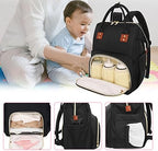 Femuar waterproof travel bag displayed with stroller hooks