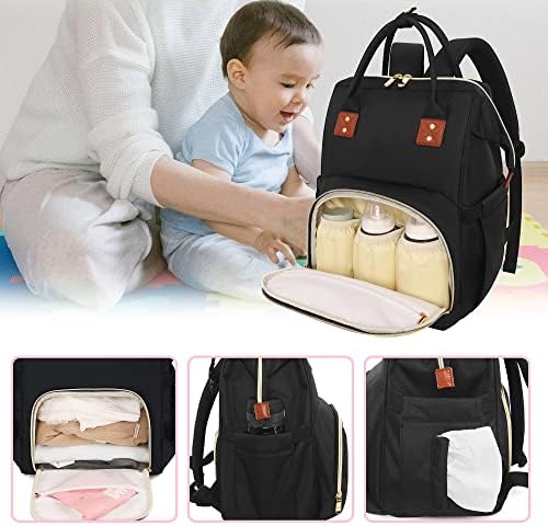 Femuar waterproof travel bag displayed with stroller hooks