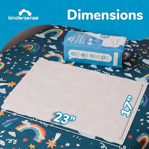 Kindersense changing sheets in use on a public station
