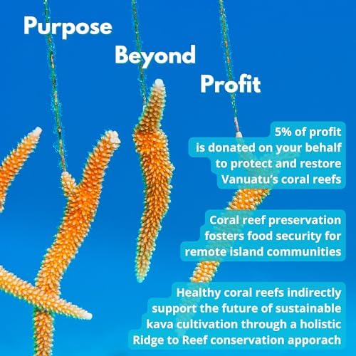 Coral Sea Kava dehydrated Vanuatu kava juice tea mix single origin