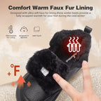Sole view of OrthoComfoot walking shoes highlighting slip-resistant traction pattern