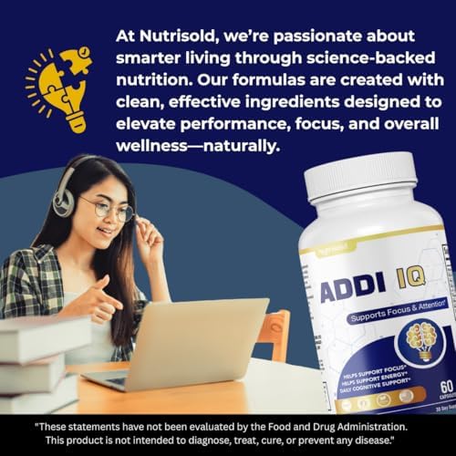 Nutrisold Focus And Memory packaging and box overview