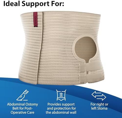 Packaging and retail view of the authentic USA imported ORTONYX medical recovery belt for men and women