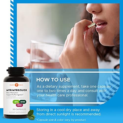 Holistic Health MTR MTRR SUOX bottle top view