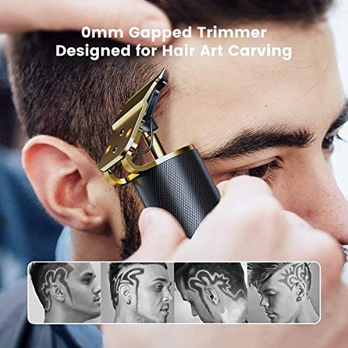 Close up of Deyot trimmer T-blade stainless steel head
