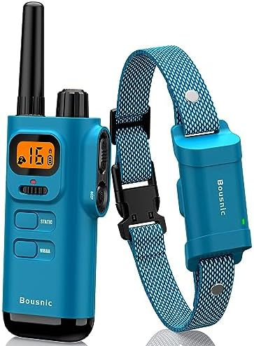 Bousnic electronic training collar receiver blue