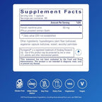 Pure Encapsulations pine bark extract supplement label details