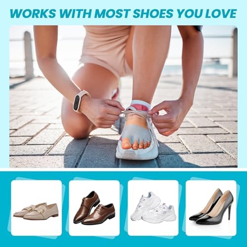 JNATER ball of foot cushions showing elastic stretch and durability