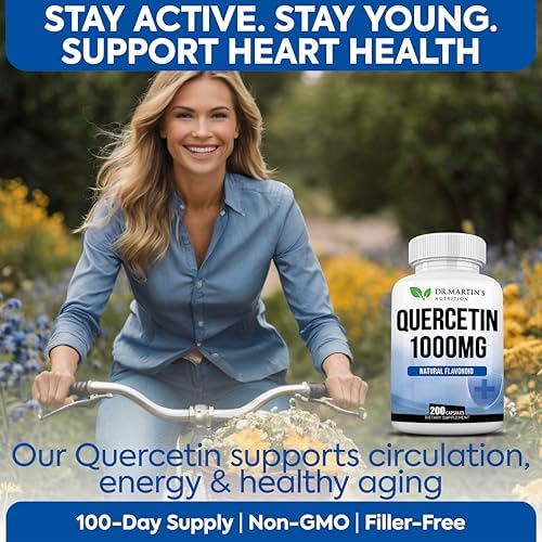 Dr. Martin's Nutrition Quercetin lifestyle immune support imagery