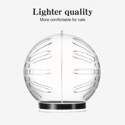 Adjustable neck strap detail on Nowhyx cat helmet