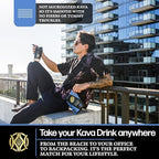 Koa Kava Dehydrated Instant Green Fijian Kava Root Powder ingredients list and safety information label