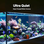 DOKO small water pump with six foot power cord positioned for aquarium and hydroponics use.