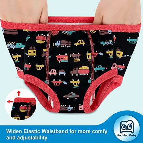 Back view of the reusable training underwear demonstrating the full coverage and quality stitching.