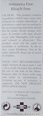Professional hair color reversal kit contents