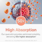 Natural Approach quercetin phytosome capsules supplement facts panel