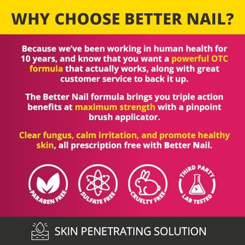 Topical nail fungus serum being applied to a toenail with the precision brush.