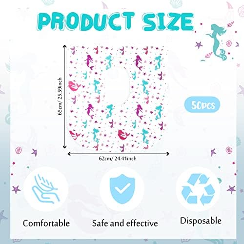 Kosiz portable toddler travel potty training seat cover unfolded mermaid design