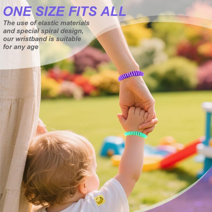 Detailed view of BuggyBands coil design and colors