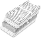 BaeBae Goods baby changing table cover showing elasticated edge