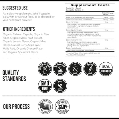 Authentic USA imported Triquetra Health organic bone health vitamins