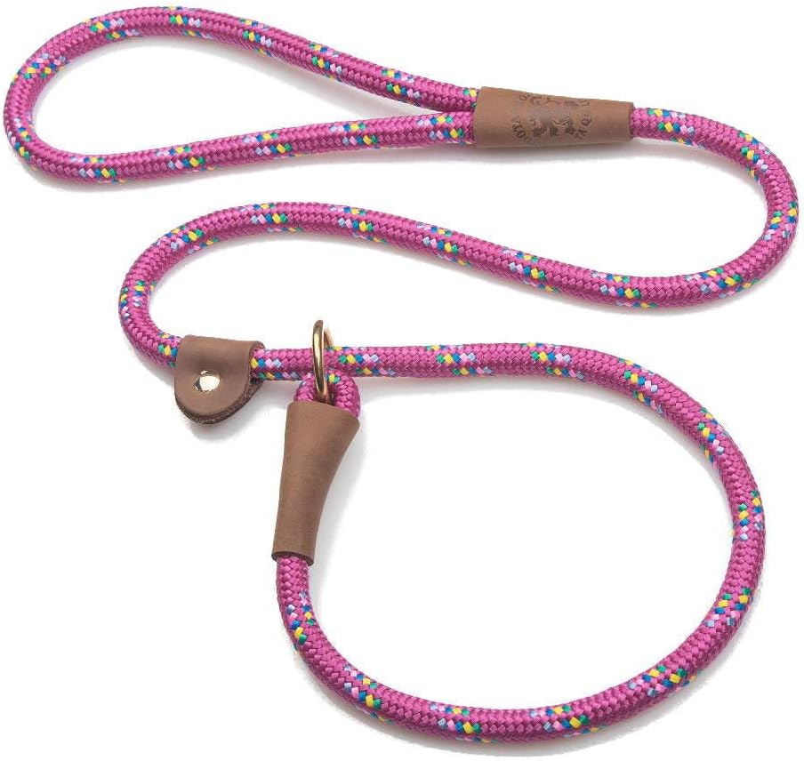 Mendota Pet Slip Leash - Dog Lead and Collar Combo - Made in The USA - Tan, 3/8 in x 6 ft - for Small/Medium Breeds - Image 12