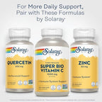 Solaray Quercetin wellness supplement lifestyle product display