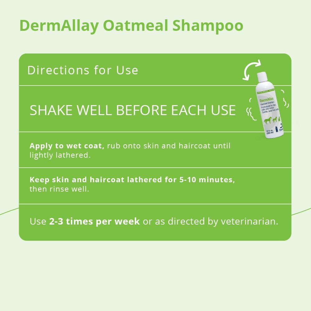 Wnaldc oatmeal shampoo for dogs and cats