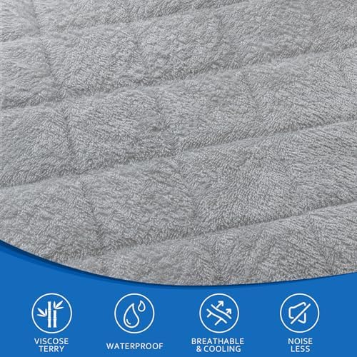 Coldwind changing pad liner gray quilted texture close-up