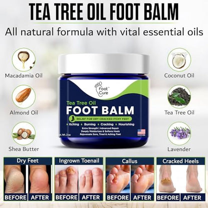 Foot Cure extra strength antifungal balm for ringworm and jock itch