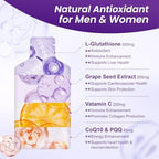 Megneta Antioxidant Supplement Single Serve Pouch Display