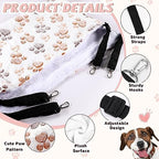 Geelin soft plush pet hammock installed inside a wire pet cage