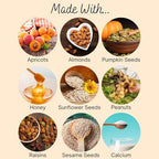 Healthy foraging blocks for Indian Palm Squirrels from Exotic Nutrition.
