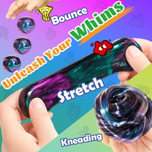 Waterelf non toxic fidget putty molded inside its circular 3.11 inch protective metal tin.