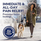 Dr. Scholl's Seal and Heal bandage application on a foot blister