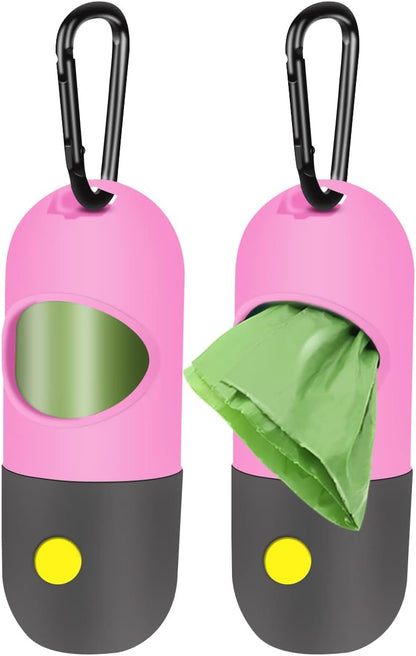 Eliamo durable outdoor pet supplies pack including two dispensers and batteries