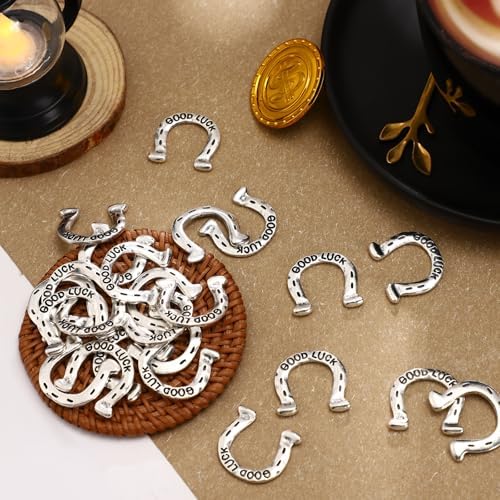 RoundFunny motivational pocket tokens spread out as festive celebration favors