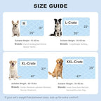 Machine washing demonstration of the durable washable pet crate pad
