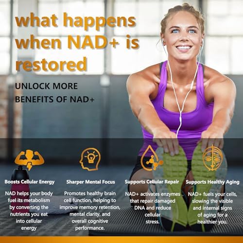 UNcena 1500mg NAD resveratrol vegetarian capsules container