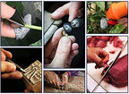 Durable abrasion resistant finger guards for gardening and crafting work