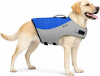 Dog Life Jacket, Sport Style Dog Float Coat with Excellent Buoyancy, Stylish Dog Swimming Safety Vest with Rescue Handle for Small Medium Large Dogs Orange-Red XL - Image 15