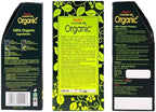 Premium organic hair colour packaging from Radico