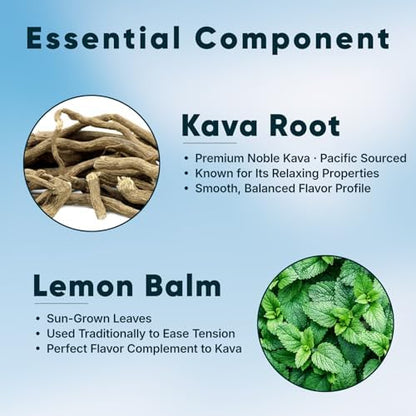 Karseell Maca Care System Fortilume kava root and lemon balm dietary supplement packaging details
