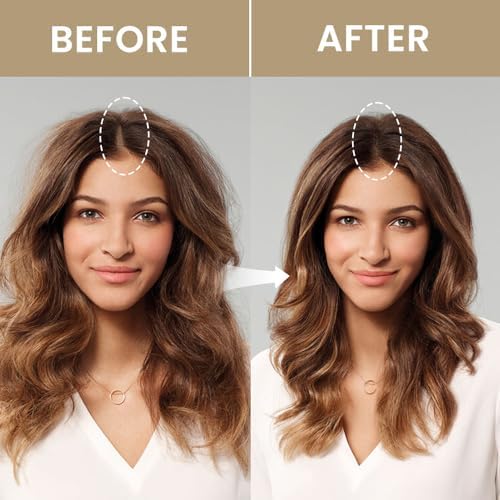 Volluck instant gray hair coverage powder side view